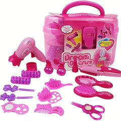 Kids Make Up Kit & Hair Styling Set