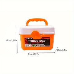 Kids Simulation Tool Box Puzzle Toy Combination Repair Tools Set