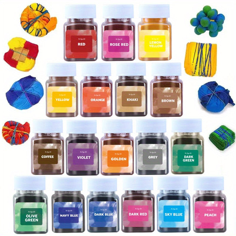 30ml Tie Dye Pigment Powder for DIY Clothing and Scrapbooking
