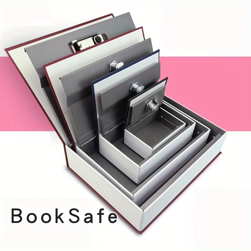 Currency Safe Money Box With Key Lock Multifunctional Piggy