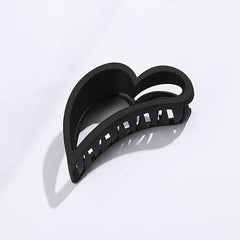Matte Hair Claw Hollow Shark Claw Style Hair Accessories For Women