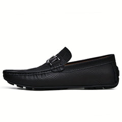 Men's Slip On Bit Loafer Shoes Casual Anti Skid Rubber Sole