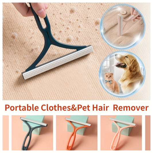 Portable Pet Hair Remover - Easy Clothes Cleaning