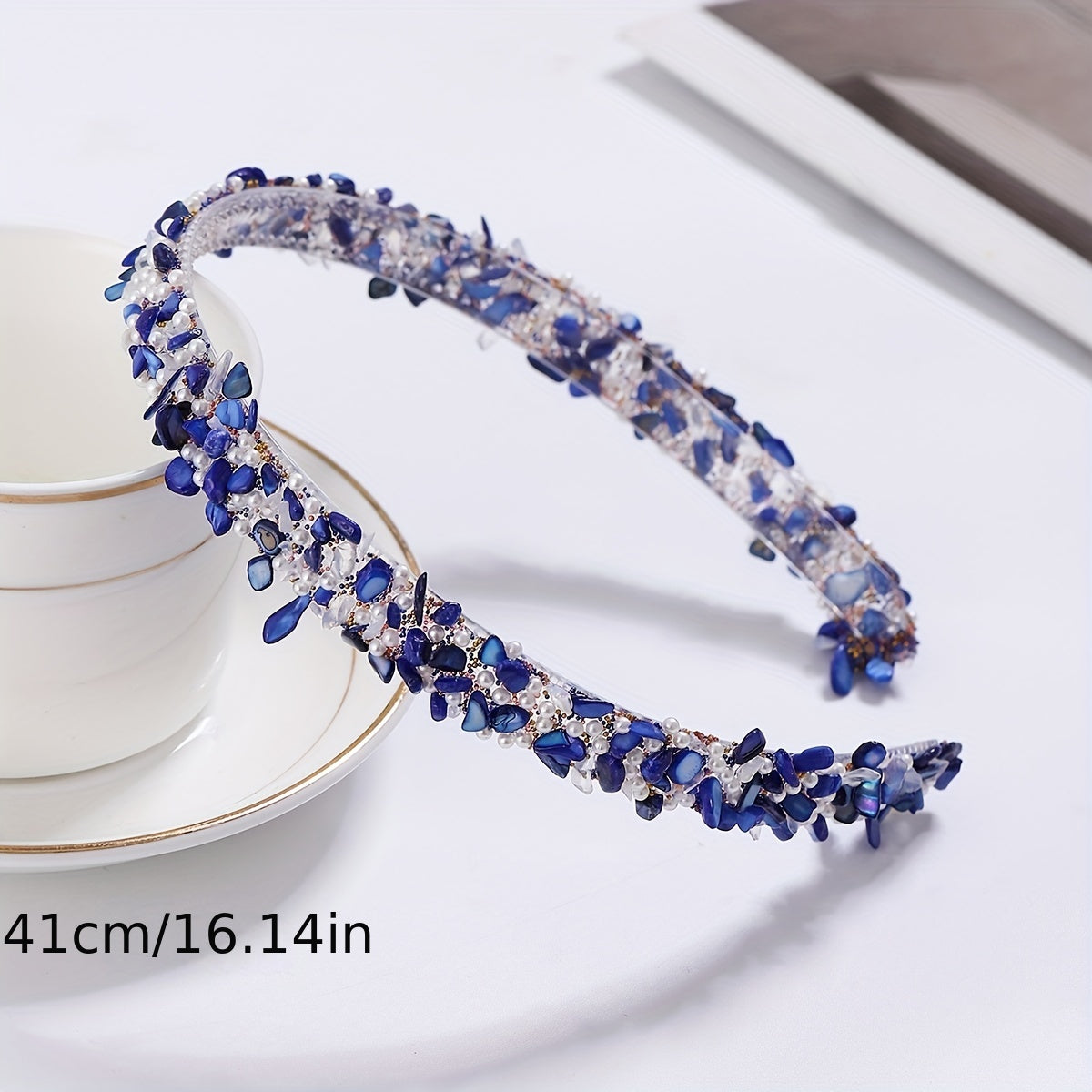 Colorful Crystal Crackle Headband Hair Accessories