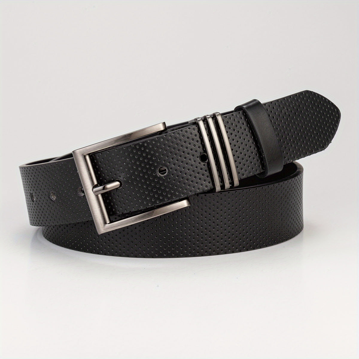 Starry Sky Metal Ring Men's Belt
