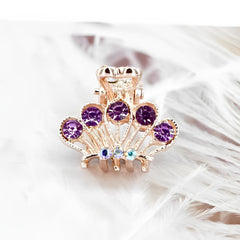 Mini Flower Butterfly Crown Hair Claw Jaw Clip Hairpin