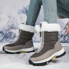 Women's Waterproof Snow Boots Warm Winter Hiking Boots