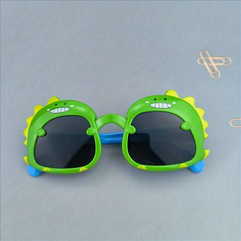 Boys Teen Dinosaur Frame Sun Protection Sunglasses