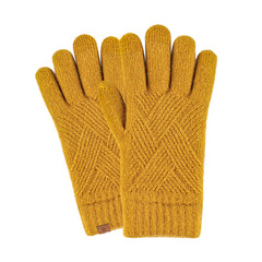 Women's Winter Touchscreen Stretch Thermal Magic Gloves Warm Wool Knitted