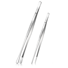 Professional Stainless Steel Tweezers for Cooking Repairing Sea Food BBQ
