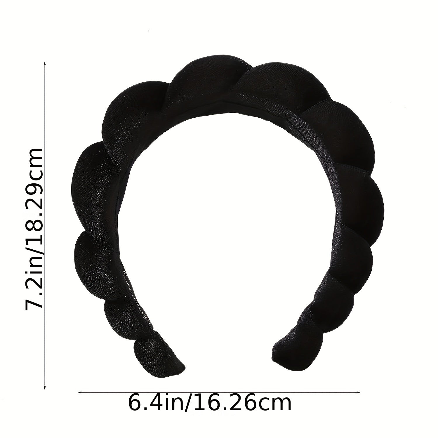 Soft Cloth Fabric Headband for Skincare Makeup Wear