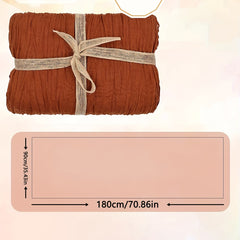 Polyester Table Runner for Bohemian Rural Dinner Decoration