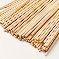 100pcs Wooden Stick 100mm 3mm Solid Wood Birch Ice Cream Stick
