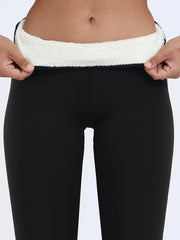 Plush Lined Tummy Control Thermal Pants Women's Underwear