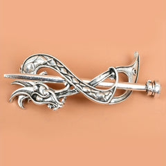 Dragon Hair Slide With Stick Vintage Headwear Accessory