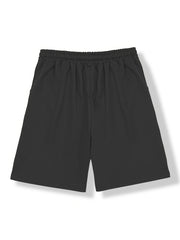 Men's Big V Letter Print Casual Drawstring Shorts