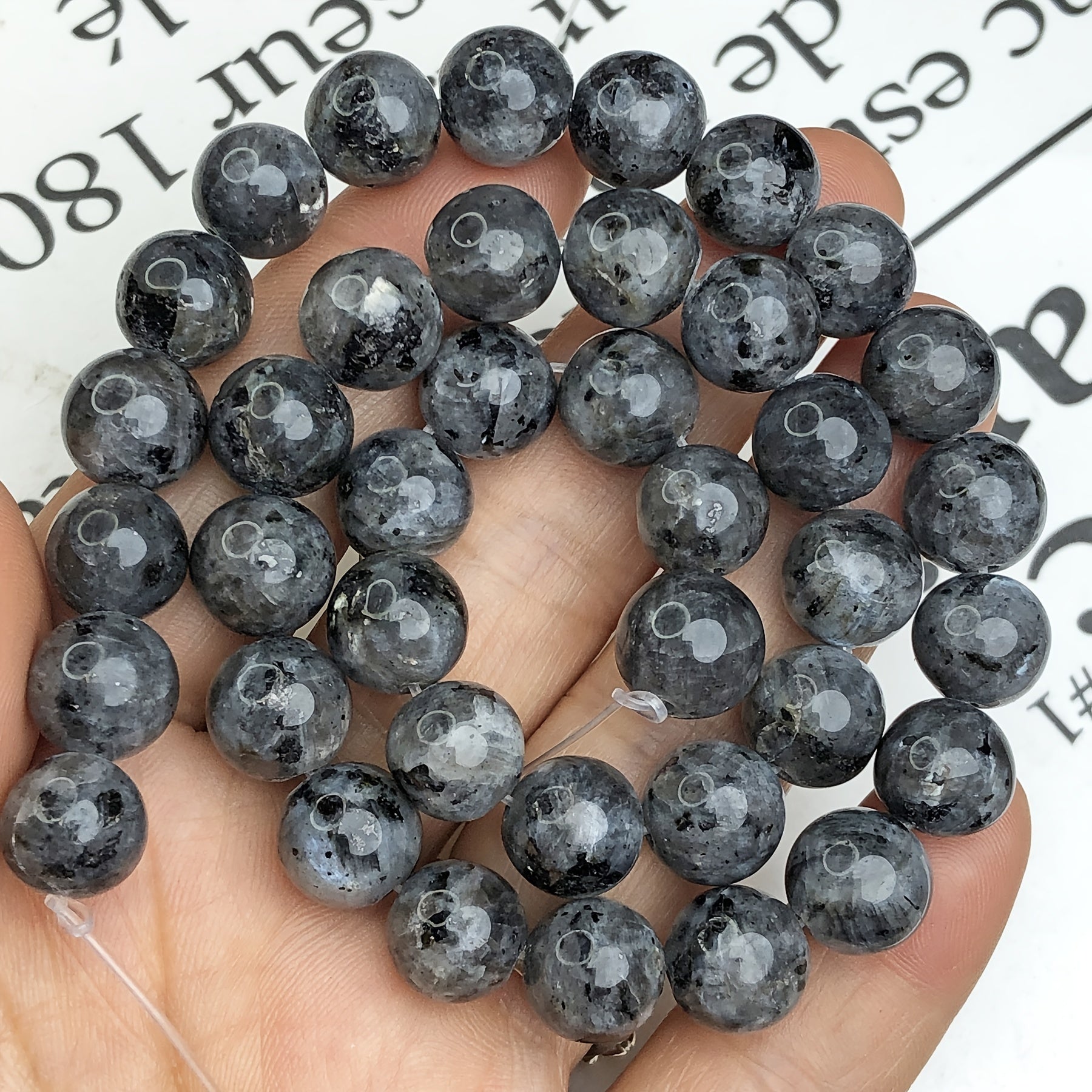Labradorite Bead Round Loose Spacer Beads 6 8 10mm