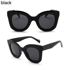 Cat Eye Sunglasses Vintage Minimalist Eyewear UV400