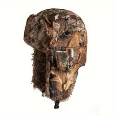 Winter Camouflage Trooper Cap Windproof Coldproof Cycling Hat