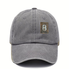 Distressed Vintage Baseball Cap Printed Hat