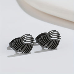 Geometric LoveShape Earrings Retro Accessories Jewelry For Men