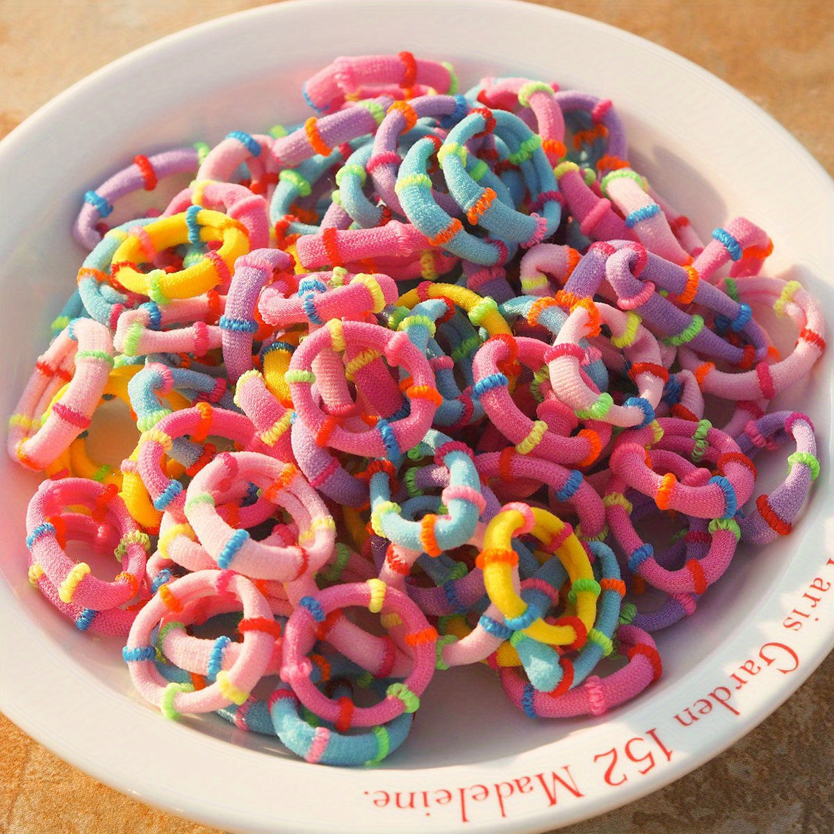 Mixed Ice Cream Hair Ring 50pcs 100pcs Hair Accessory