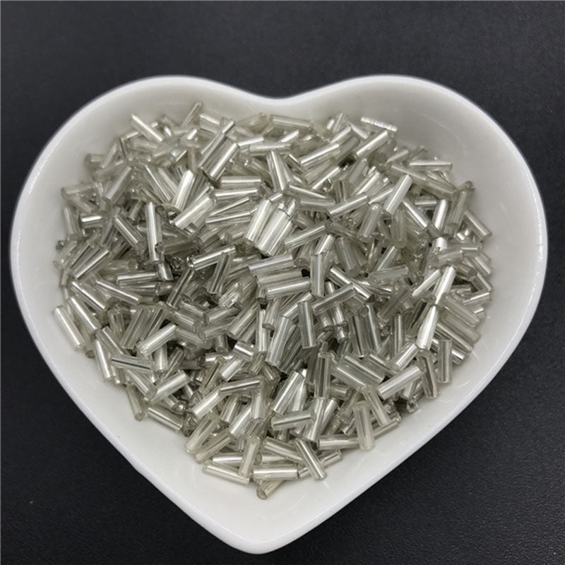300pcs 6mm Tube Beads DIY Necklace Bracelet Making Materials