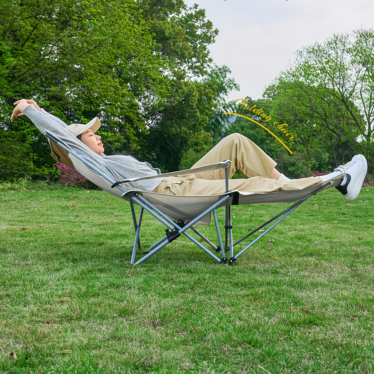 Adjustable Outdoor Folding Recliner Chair Portable Ultra light Chair