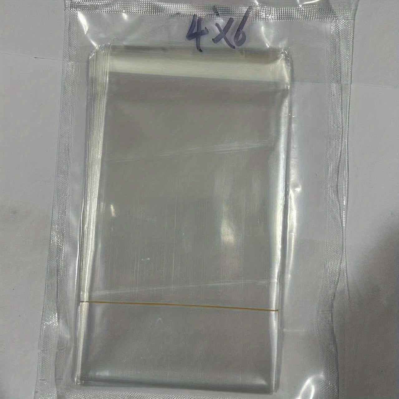 100 Clear Resealable Cellophane Bags for Cookies Candy Self Sealing