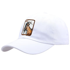 Unisex Animal Pattern Embroidery Baseball Cap SunShade Trucker Cap