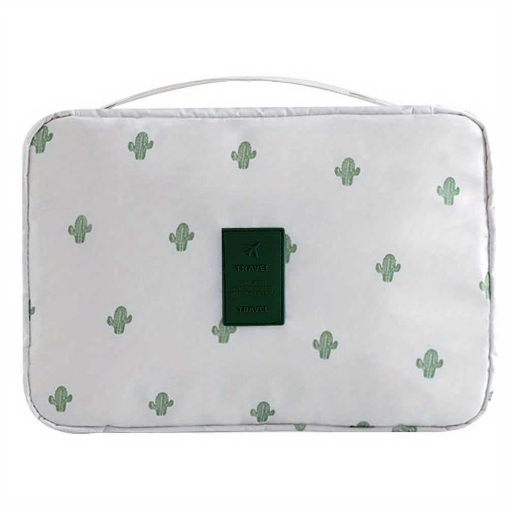 Nylon Waterproof Makeup Brushes Pouch Lightweight Travel Bag