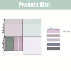 Clear Sticky Notes 400pcs for Books Page Markers