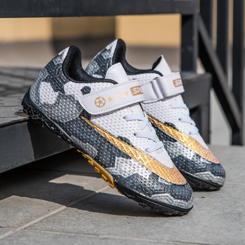Kids Soccer Cleats Turf Football Shoes for Competition Training