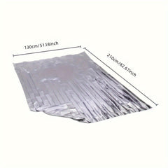 2pcs Camping First Aid Foil Blankets Insulated Waterproof Windproof