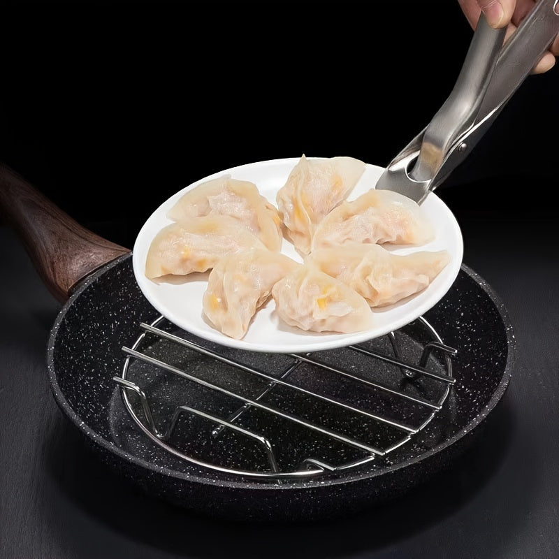 Stainless Steel Steaming and Cooling Rack for Kitchen Cooking