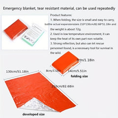 Aluminized Emergency Sleeping Bag Blanket