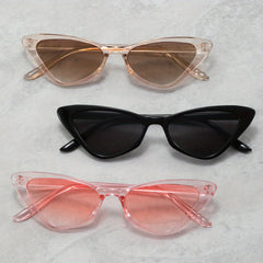 Y2K Cat Eye Sunglasses Anti Glare UV400 Sun Shades Glasses