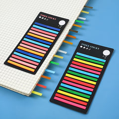 Colorful Index Stickers Transparent Sticky Notes Waterproof