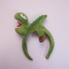 Green Dinosaur Hair Clasp for Girls