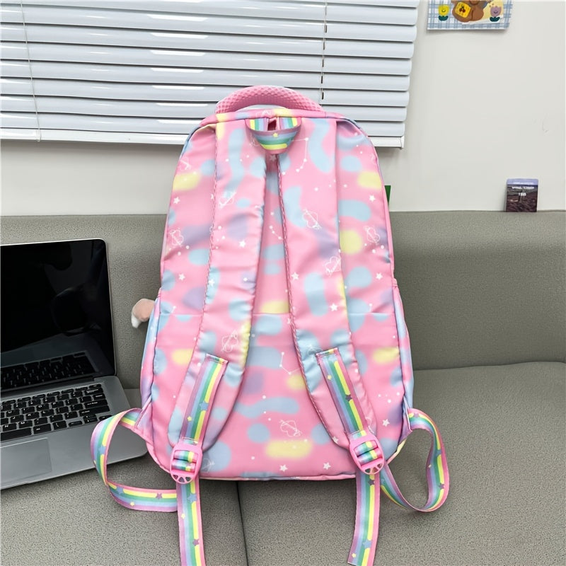 Spine Protection Schoolbag Boys Girls Backpack Large Capacity