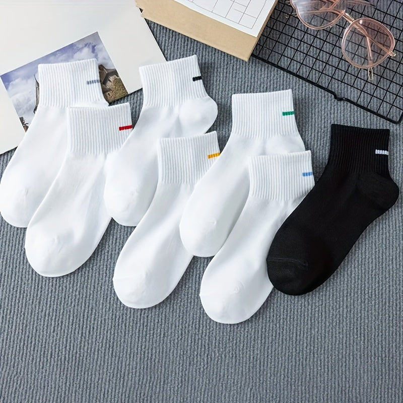 Women's Comfy Sports Socks 7 Pairs Short Breathable Stockings Hosiery