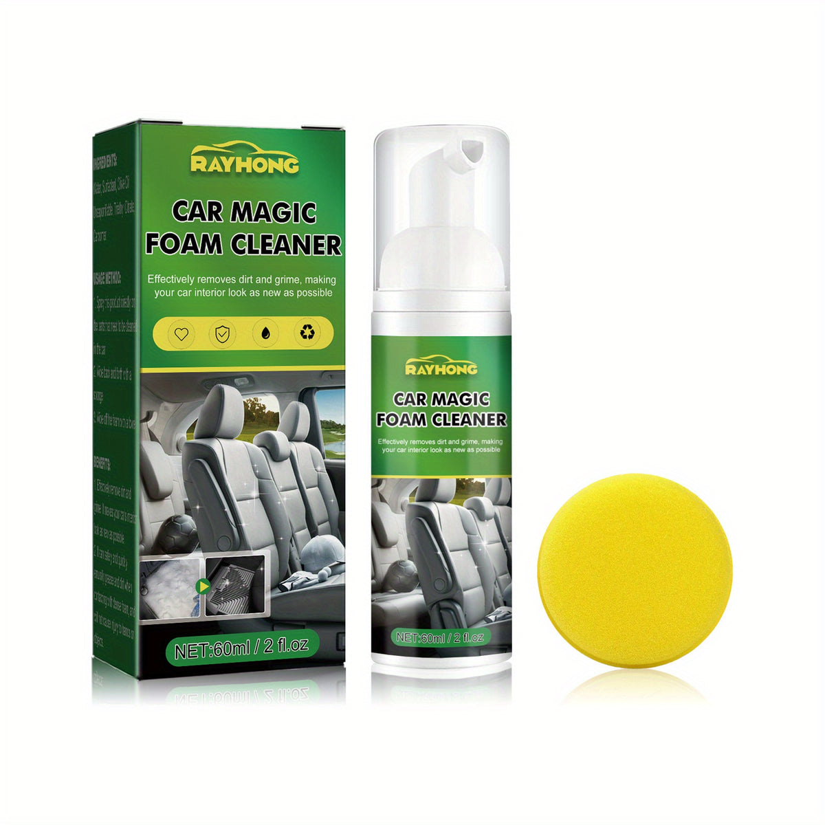 Car Foam Cleaner Strong Decontamination Rust Brake Cleaner