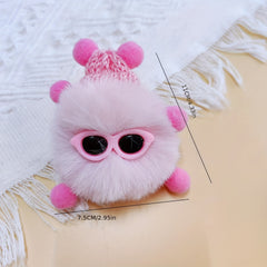 Colorful Fur Ball Shoe Buckles - DIY Detachable Shoe Accessories