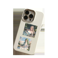 52pcs Watercolor Girl Series PVC Stickers for Crafting