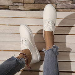 Women's Casual Canvas Shoes Lightweight Walking Shoes