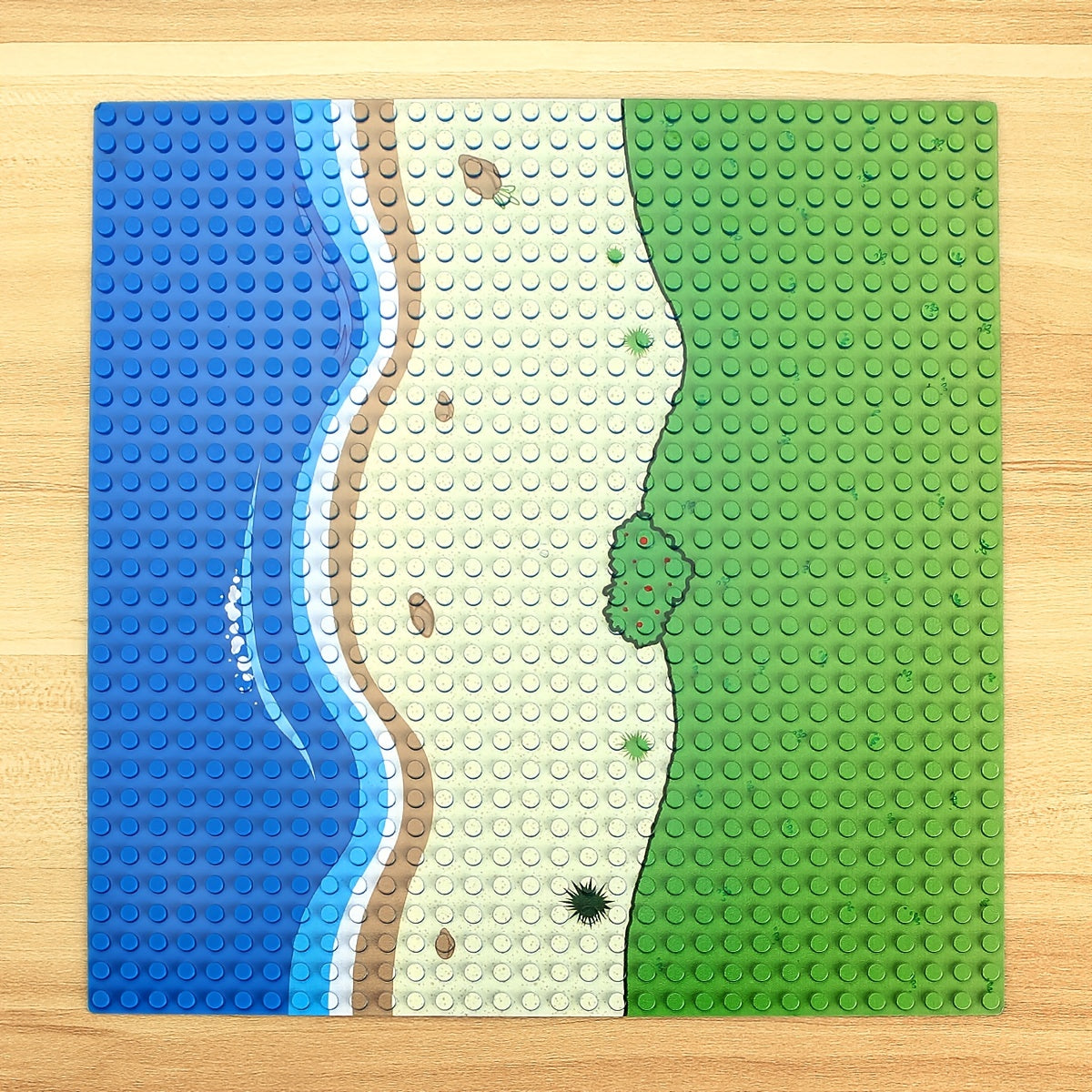 Prairie Creek Small Particle Building Blocks Toy Floor Set