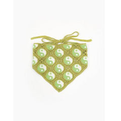 Neon Crochet Bandana Y2K Head Wrap Hair Accessory