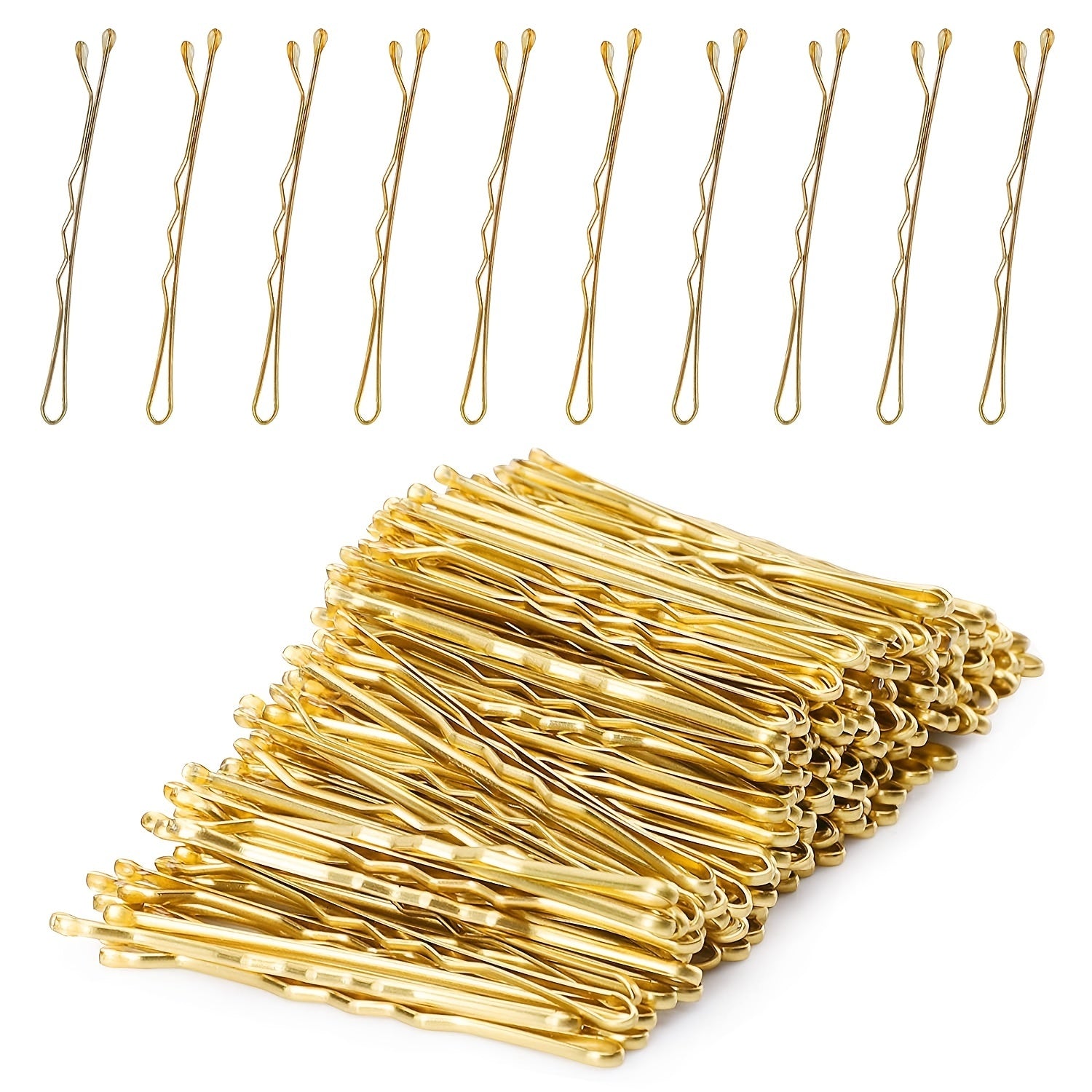 200 Blonde Hair Pins Hairpins With Box For Women Lady Girls Hair Pin