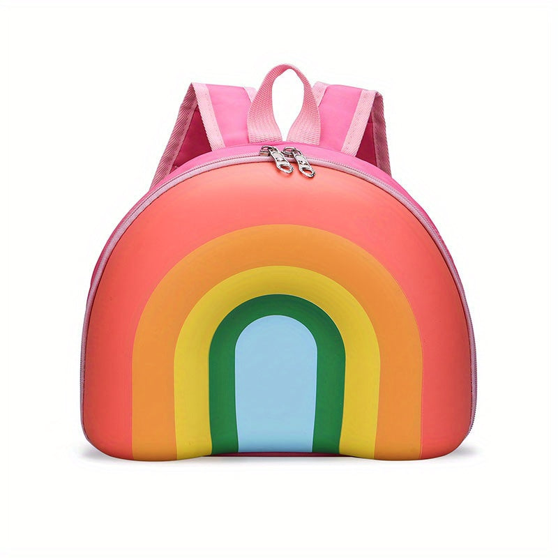Children s Rainbow Backpack Donut School Bag Casual Cartoon Backpack