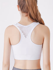 Racerback Wireless Sports Bra Yoga Tank Bra